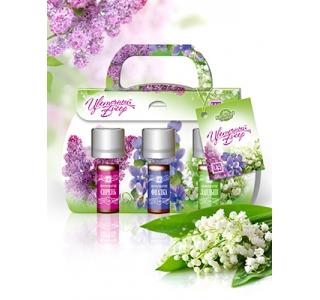 Сувенирный набор ароматизаторов "Цветочный Бисер"