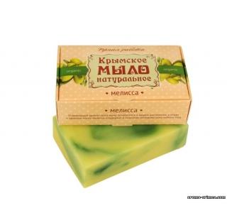 Крымское мыло натуральное "Мелисса"  100гр ДП