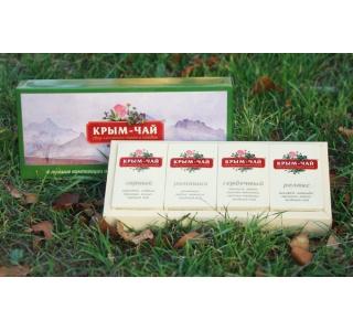 Подарочные наборы Крым чай «Ромашка», «Горный», «Сердечный» и «Релакс»