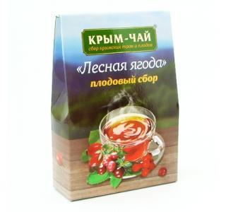 Крым чай плодовый сбор «ЛЕСНАЯ ЯГОДА» 130гр  